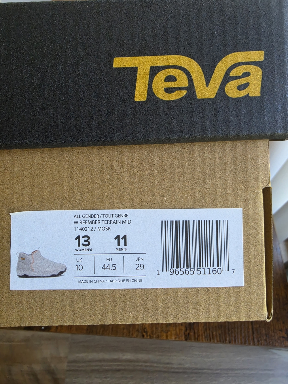 Teva Cream Quilted Slip-On Ankle Sneakers with Pink Trim - Picture 5 of 15